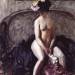 Seated Nude: The Black Hat